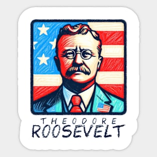 Theodore Roosevelt Sticker